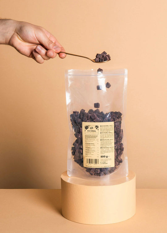 KoRo Acai Würfel mit Apfel | 500 g - fitgrade.ch