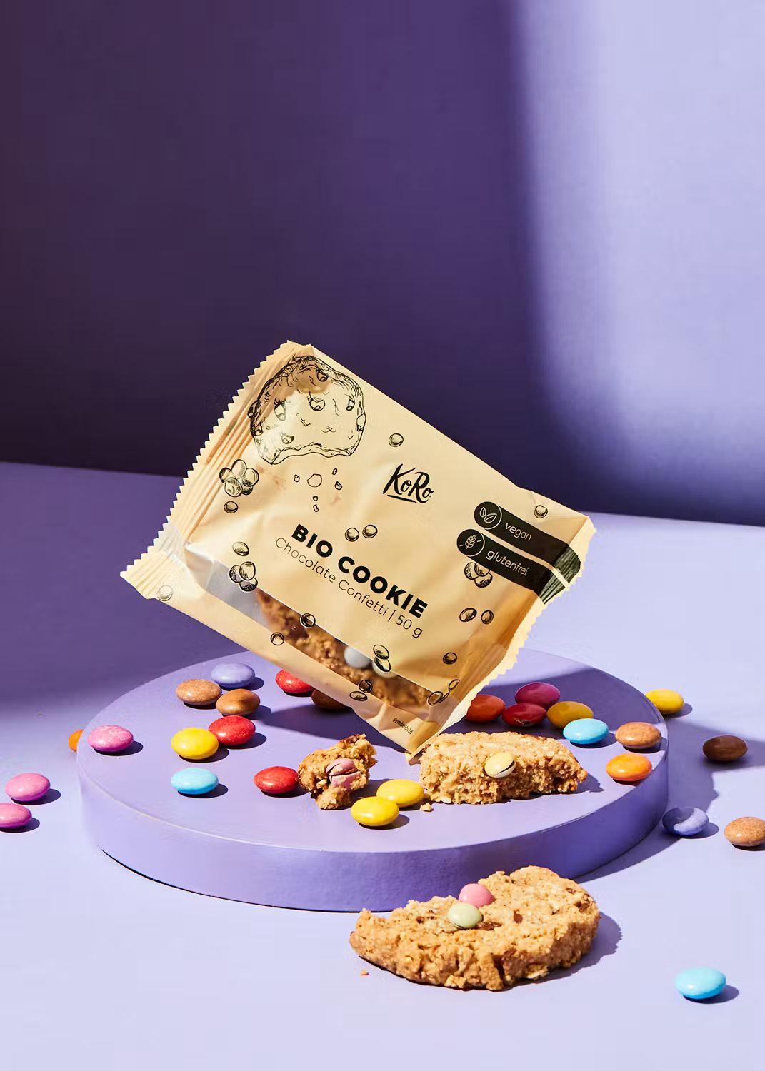 KoRo Bio Cookie | 50g 50g Chocolate Confetti - fitgrade.ch