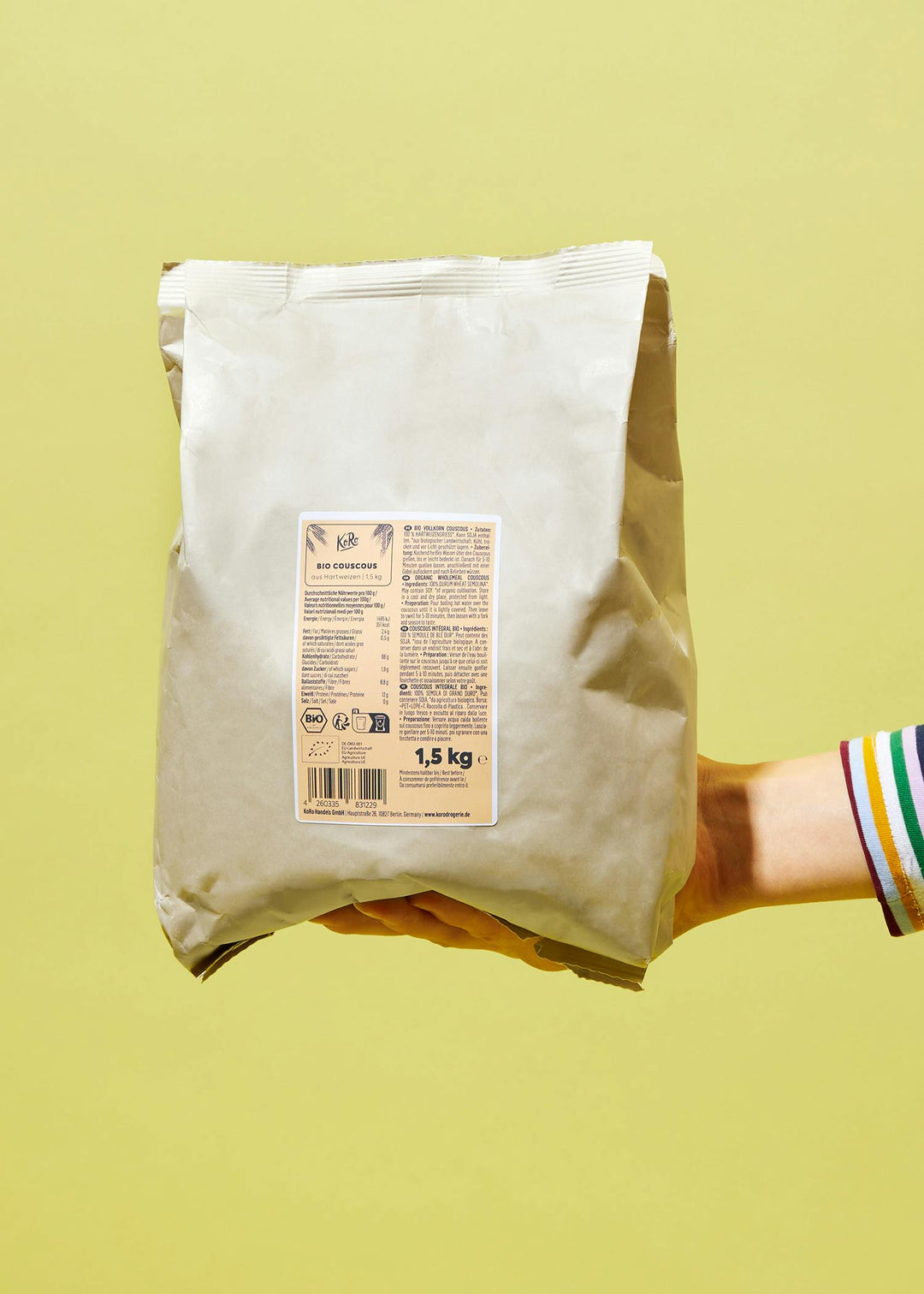 KoRo Bio Couscous | 1.5 Kg - fitgrade.ch