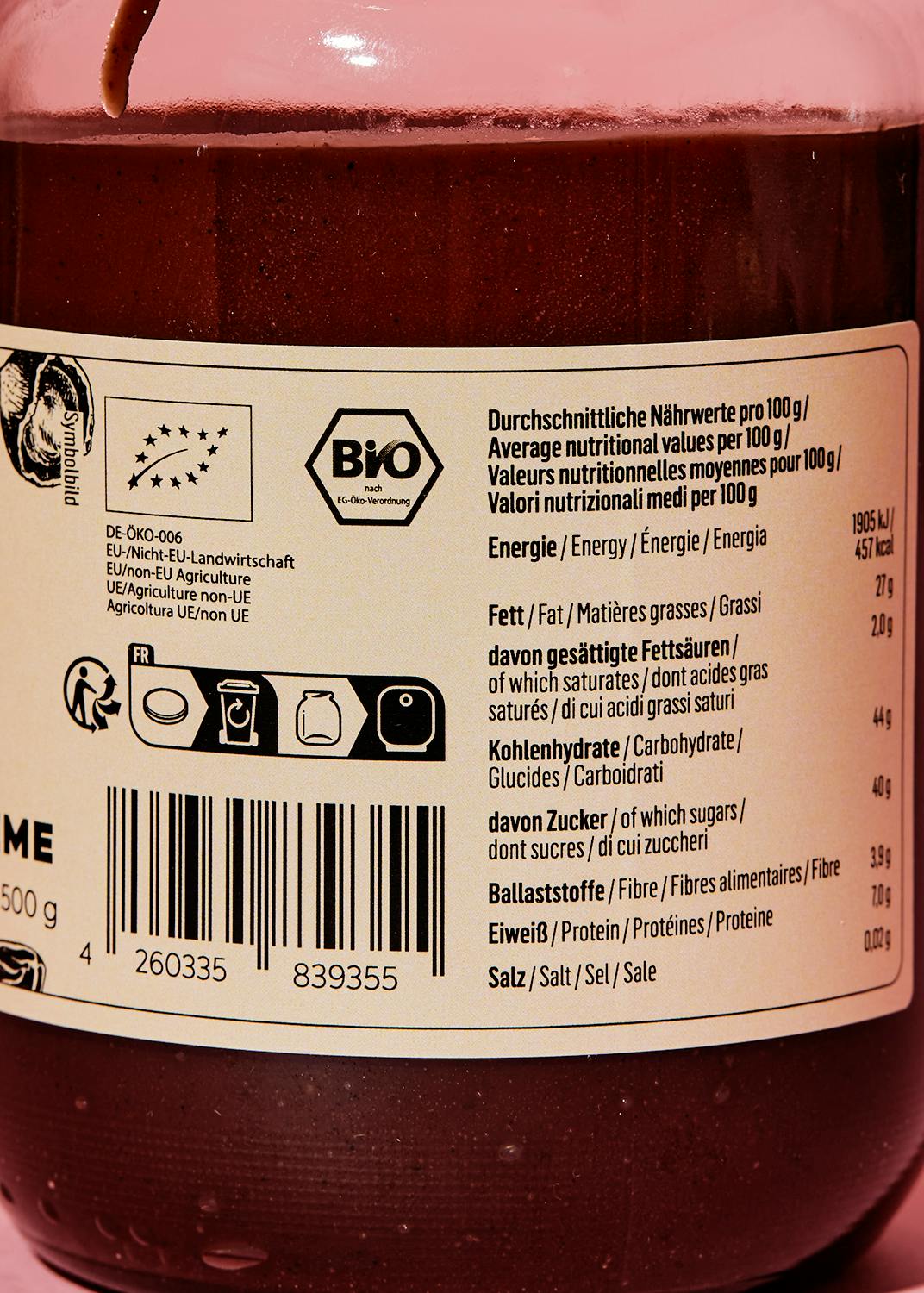 KoRo Bio Dattel Haselnuss Creme | 500g - fitgrade.ch