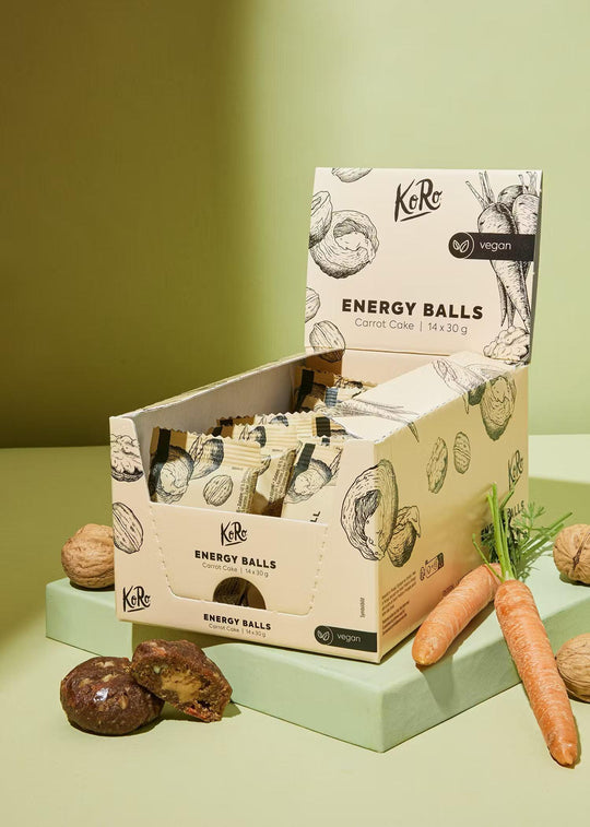 KoRo Bio Energy Ball | 30g - 14 x 30g / Carrot Cake - fitgrade.ch