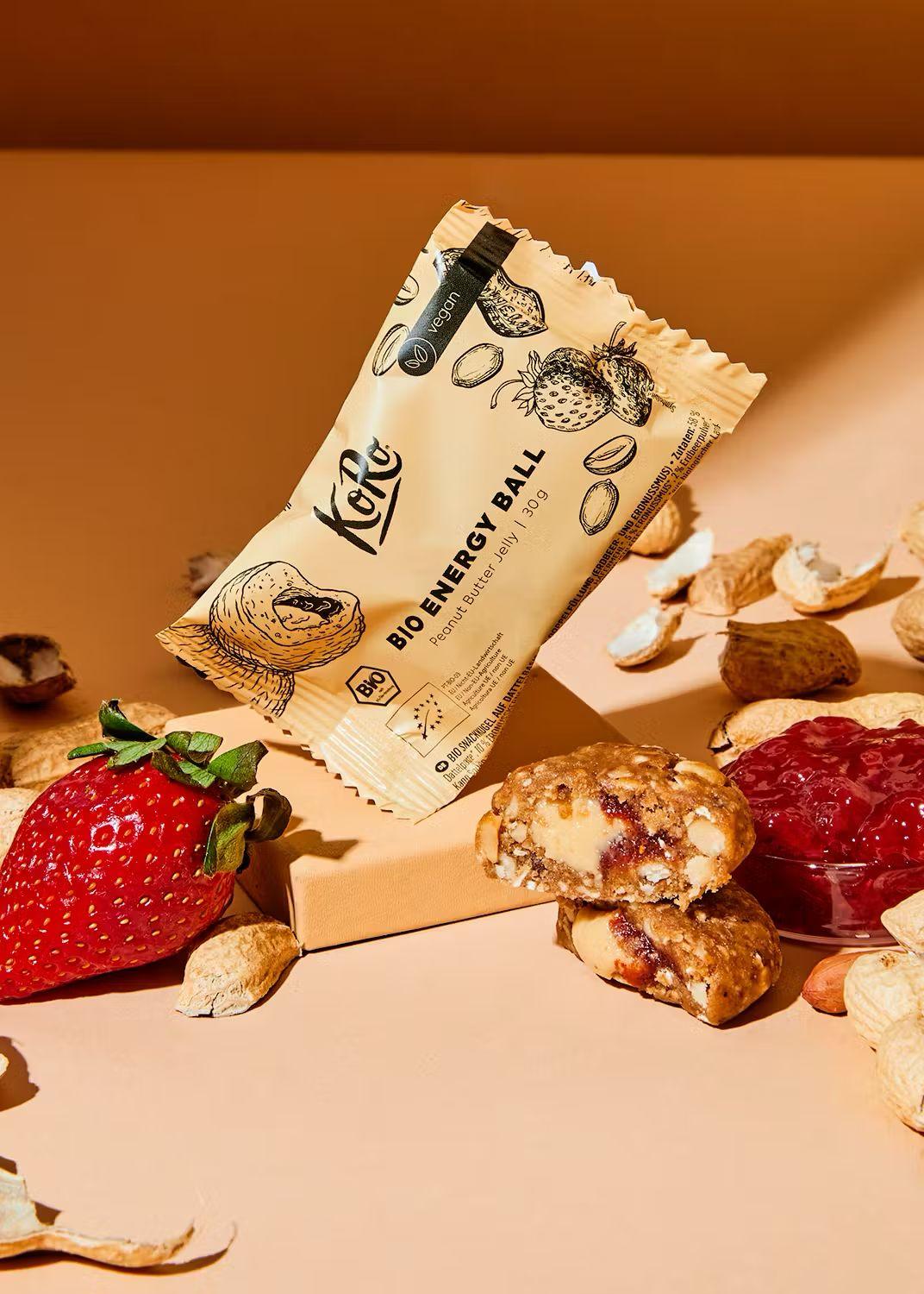 KoRo Bio Energy Ball | 30g - 30g / Peanut Butter Jelly - fitgrade.ch