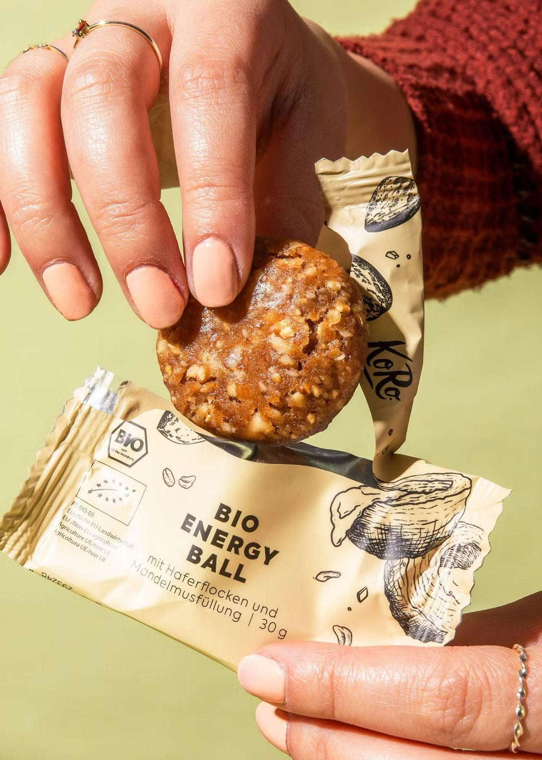 KoRo Bio Energy Ball | 30g - 30g / Salted Cashew Cinnamon - fitgrade.ch