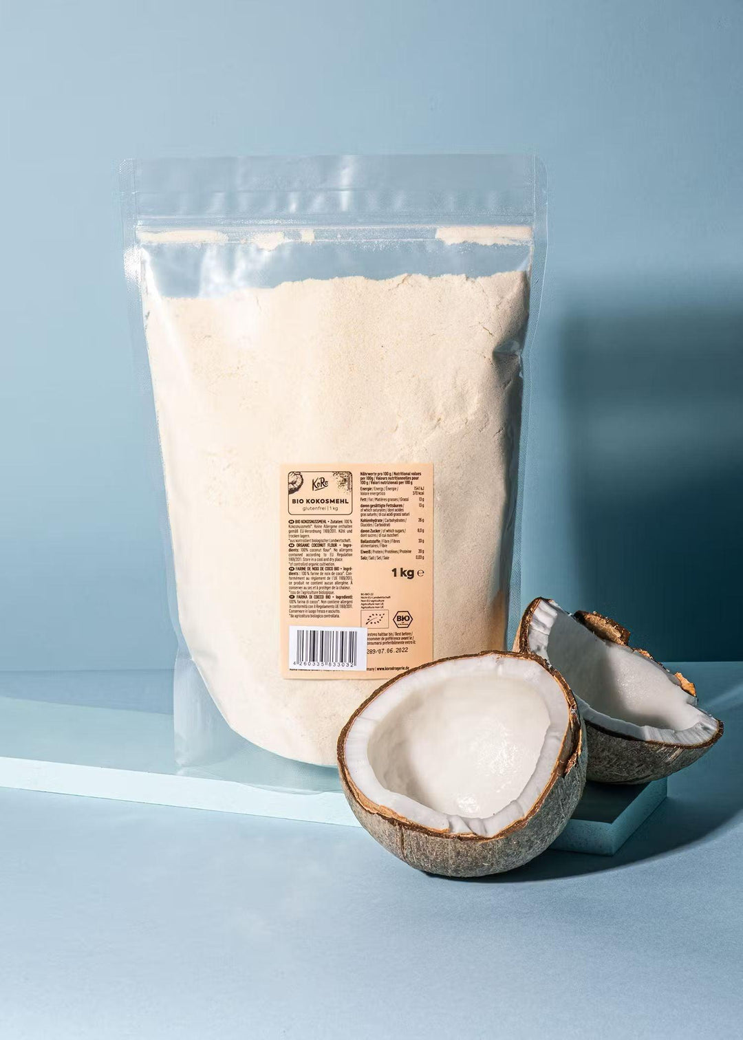 KoRo Bio Kokosmehl | 1kg - 1kg - fitgrade.ch
