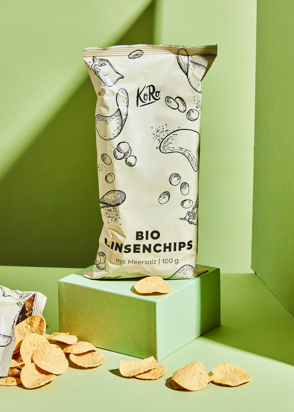 KoRo Bio Linsenchips mit Meersalz | 100g 100g - fitgrade.ch