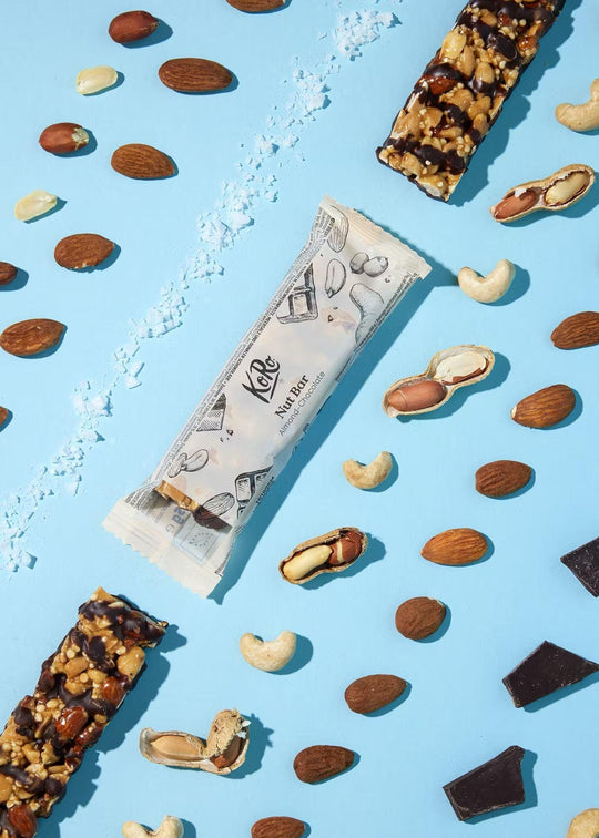 KoRo Bio Nut Bar Almond | 45g - 45g / Chocolate & Sea Salt - fitgrade.ch