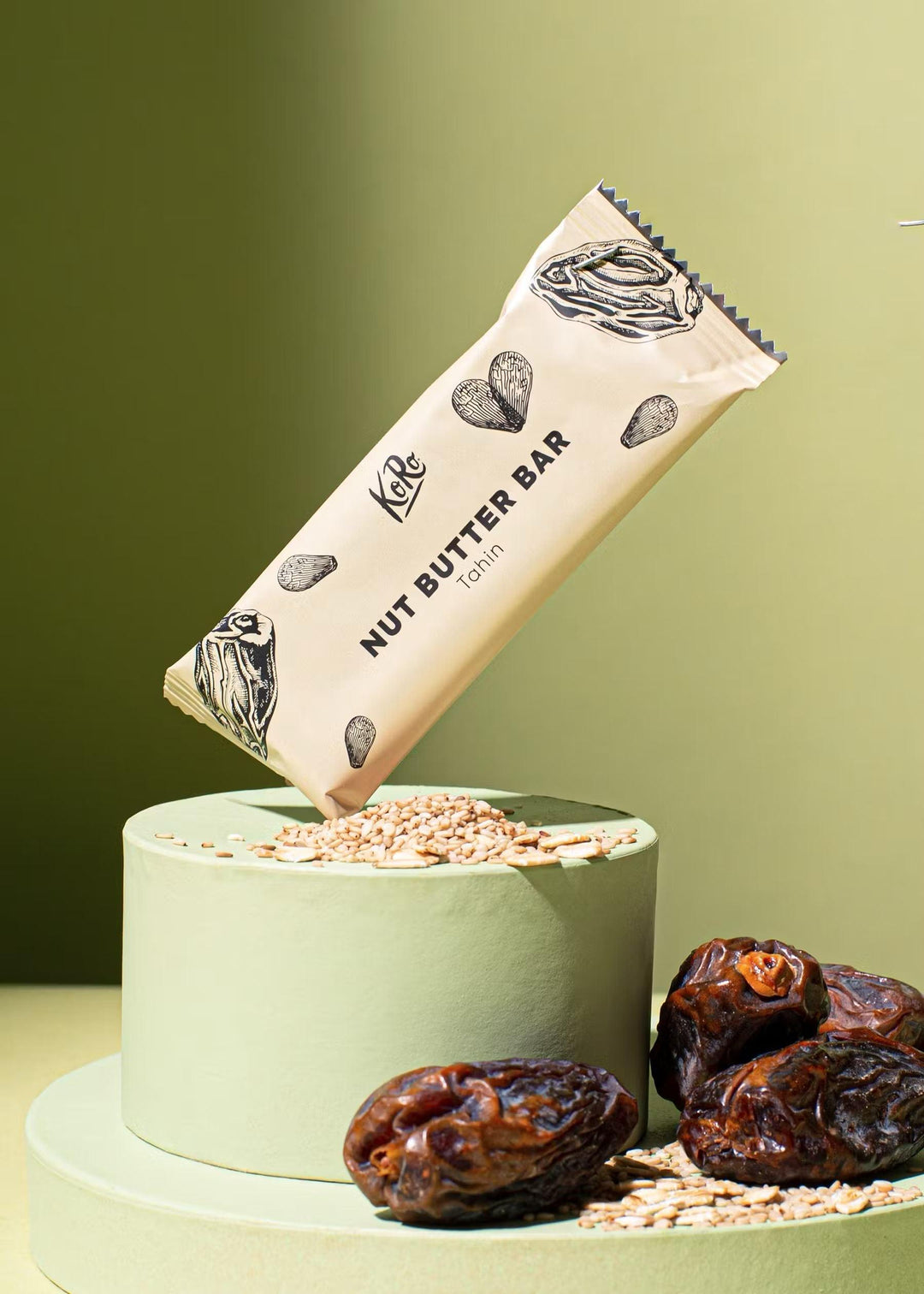 KoRo Bio Nut Butter Bar | 30g - 30g / Tahin - fitgrade.ch