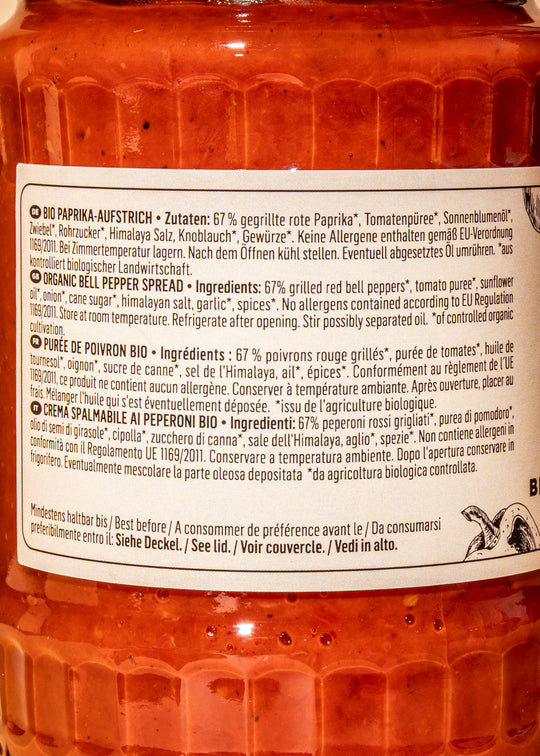 KoRo Bio Paprika Aufstrich Roasted Pepper | 500 g - fitgrade.ch