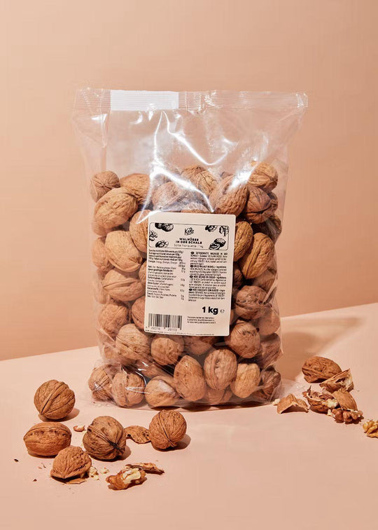 KoRo Grosse Walnusskerne | 1kg Ganze Nüsse - fitgrade.ch