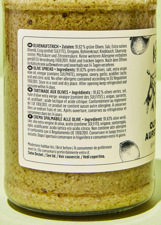 KoRo Grüne Oliven Aufstrich | 350 g - fitgrade.ch