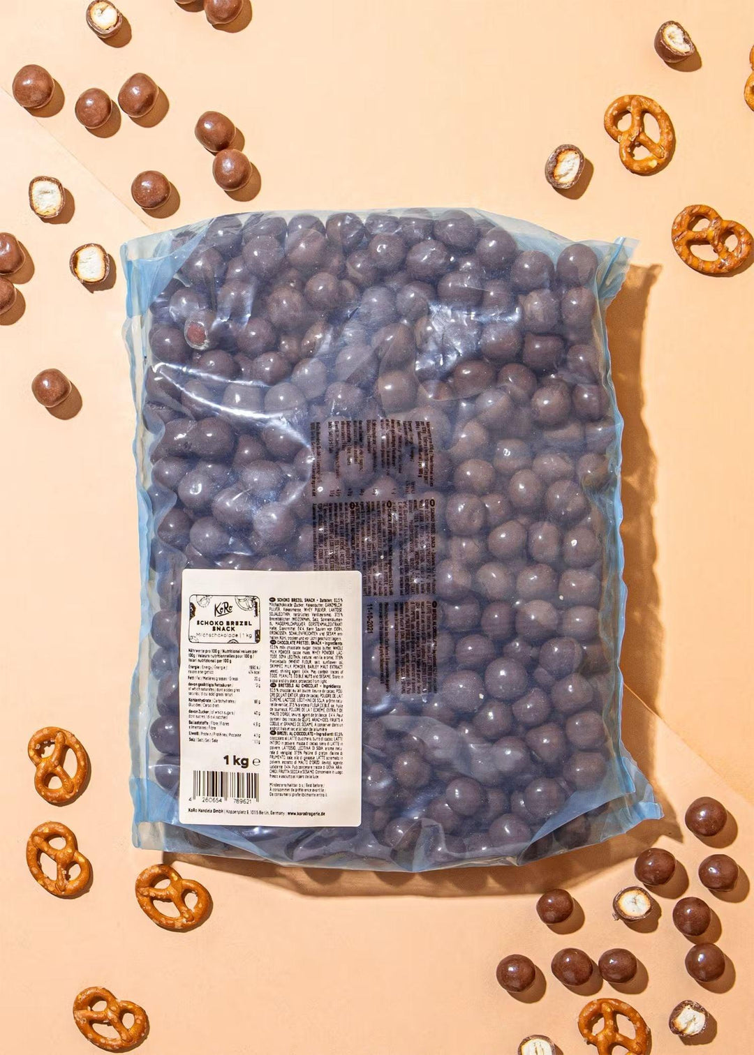 KoRo Schoko Brezel Snack | 1kg - 1kg - fitgrade.ch