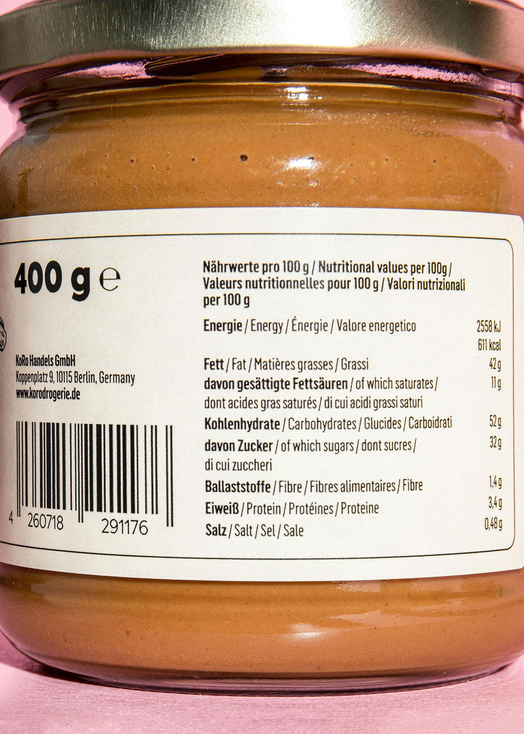 KoRo Veganer Spekulatius Aufstrich | 400 g - fitgrade.ch