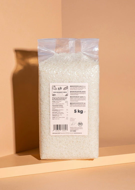 KoRo Weisser Bio Basmati Reis | 5 kg - fitgrade.ch